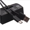 SAMSUNG - ORYGINALNA ŁADOWARKA SIECIOWA 2A FAST CHARGE EP-TA200EBE z kablem USB-C EP-DG970CWE 1m - Galaxy S10 S10E S10+ , A20E (czarna)
